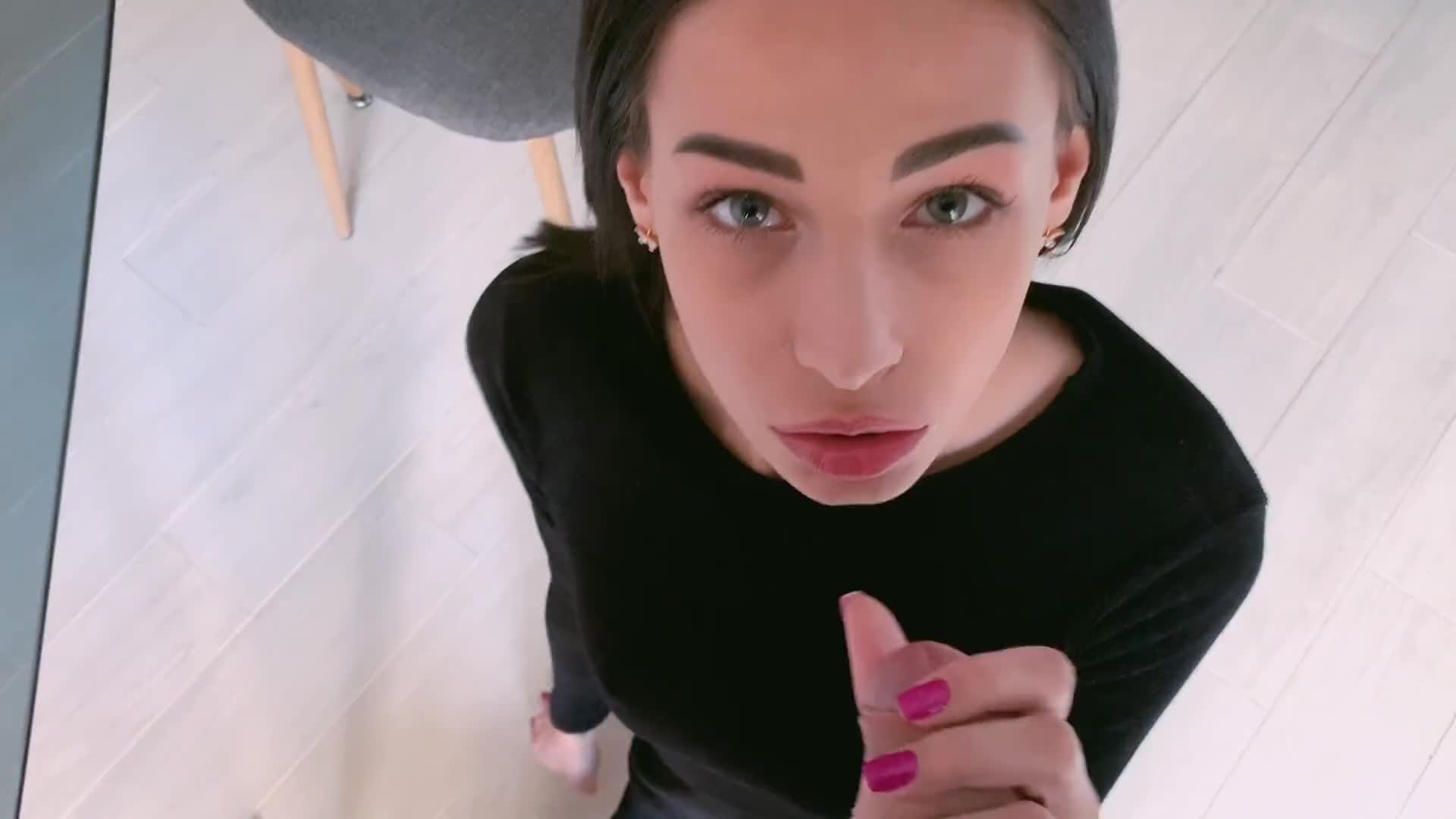 Awesome babe blowjob