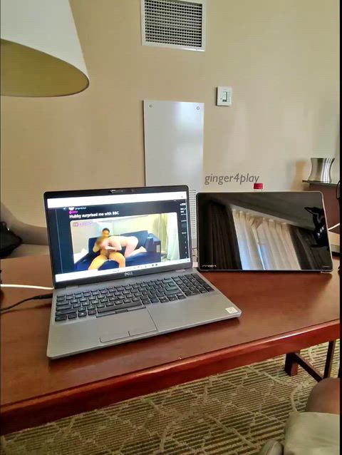 Nothing like making him watch me get filled with BBC