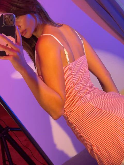 My dress is up, what happens next in your head?