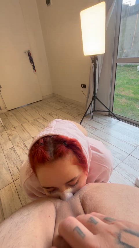 lickin’ shitter like it’s candy