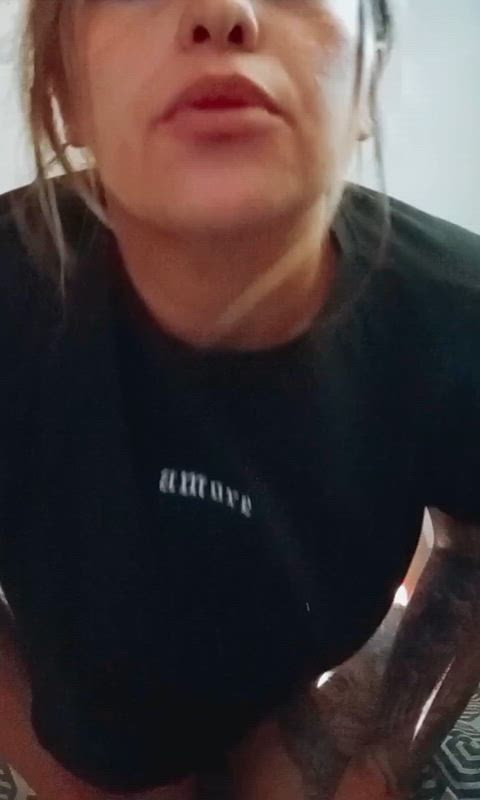 Would you suck my tongue and my saliva?