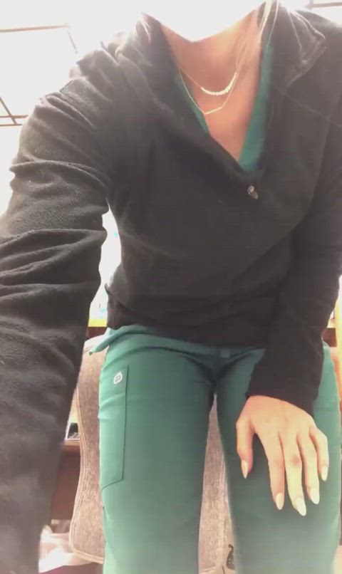 Amateur Ass Ass Spread Big Ass Brunette Coworker Homemade Nurse Work Worker Porn GIF by populardick