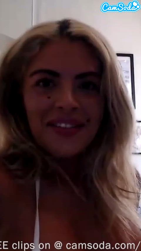 Big Tits Blonde Dildo Fingering MILF Masturbating Orgasm Solo Squirting Wet Pussy Porn GIF by camsoda