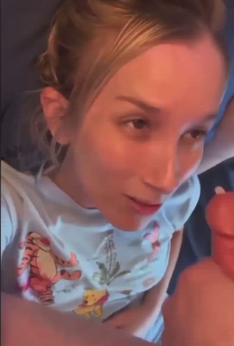 Huge facial!