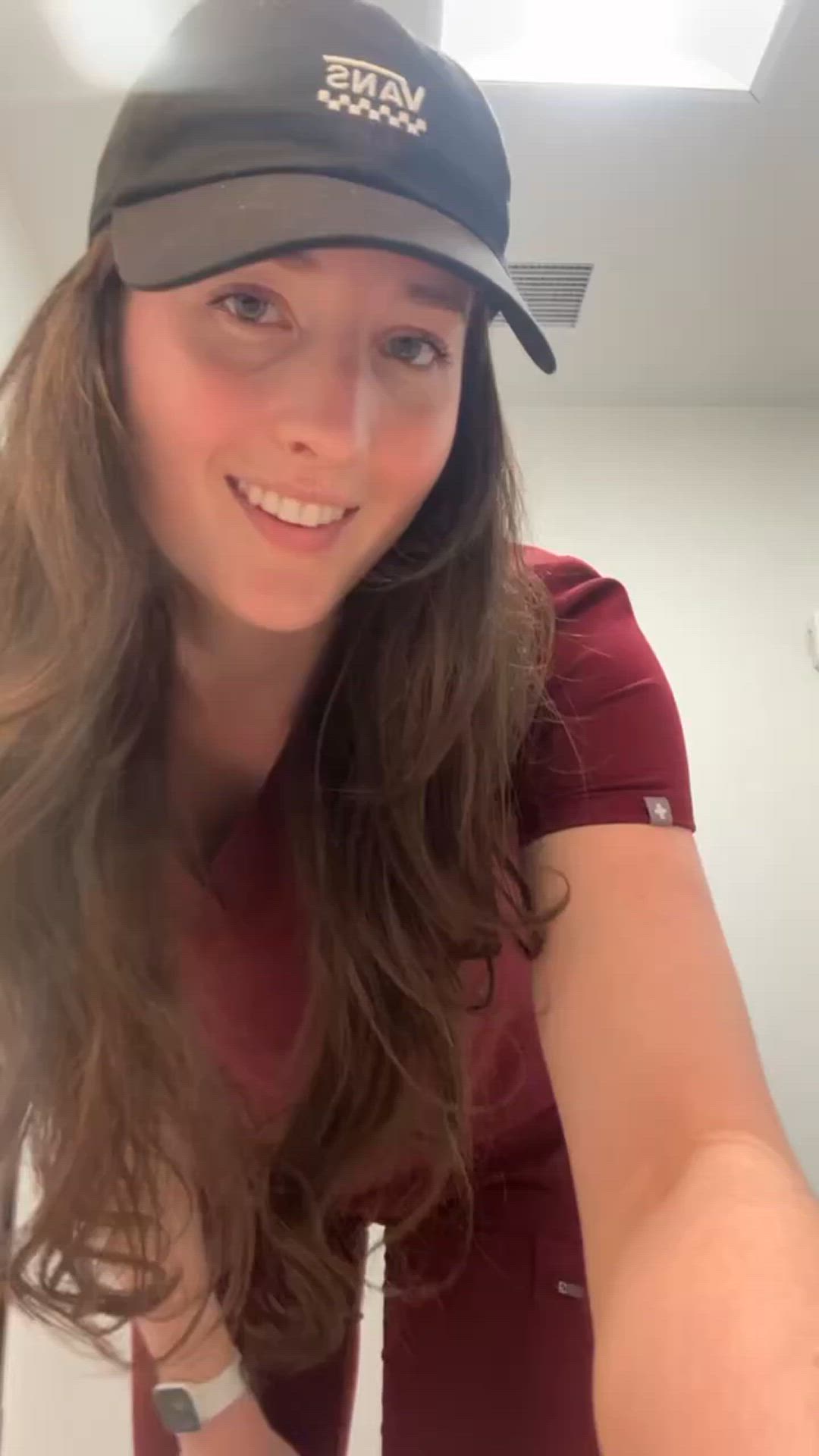 Just a little bathroom break stretch