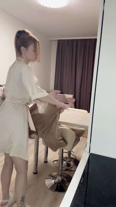 I can turn house chores into a whole show