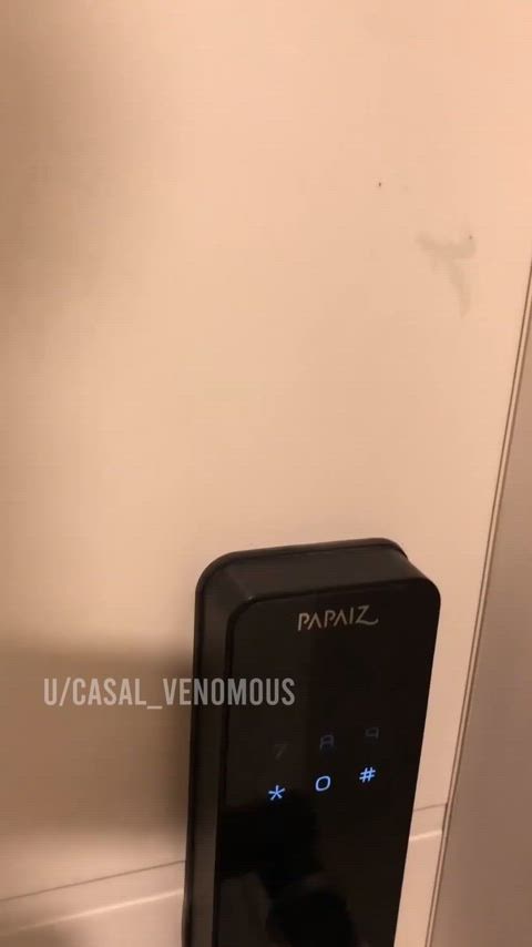 Imagine you open the door to your wife's room without knocking and catch her with a big black bull like this... What would be your reaction?