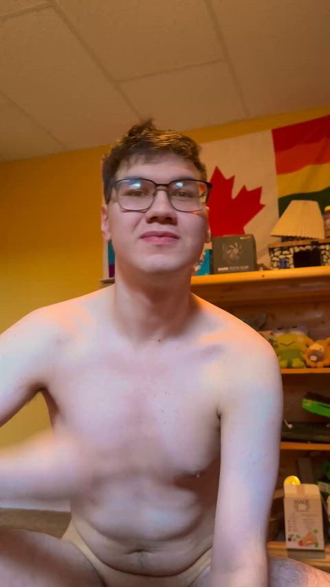 (21) College boy playing with my softie