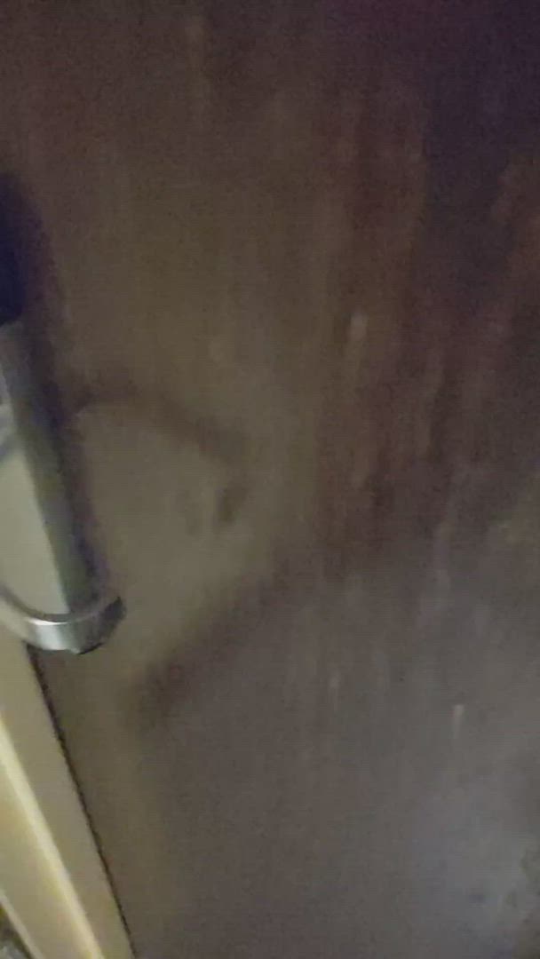 The time he told me to wait outside his room for my wife