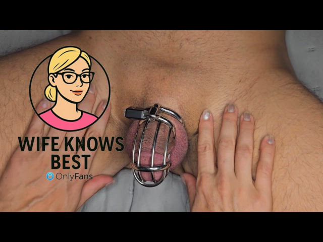 Do you like being reminded of where your tiny little wiener belongs? 🔐🥵