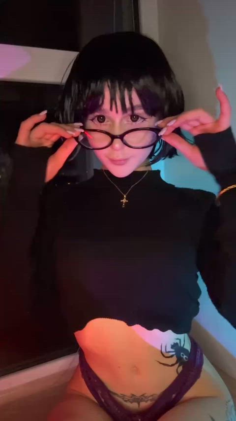 18 Years Old Brunette Cute Homemade Horny Hottie Petite Tease Teasing TikTok Porn GIF by mystpetal