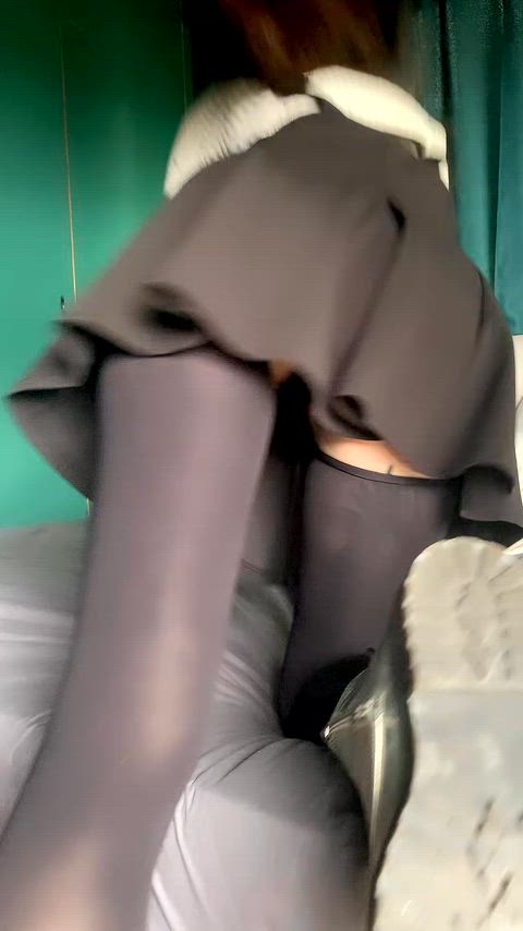 The boots stay on [f]