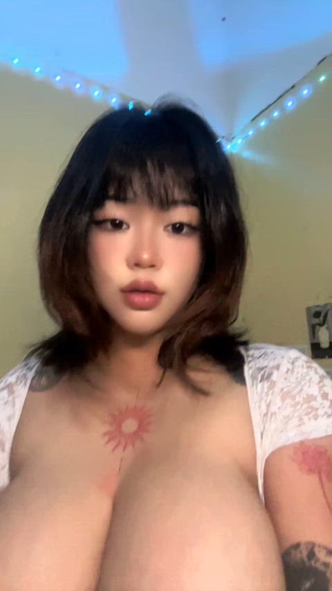 My busty tits are very needy even after you cum on me