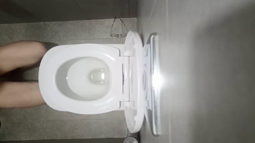 What else can a bitch do at work, if not humiliate herself in the toilet?