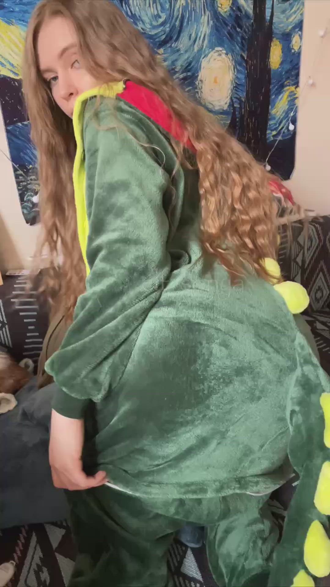 Ass, Big Ass, Blonde, Costume, Curly Hair, Cute