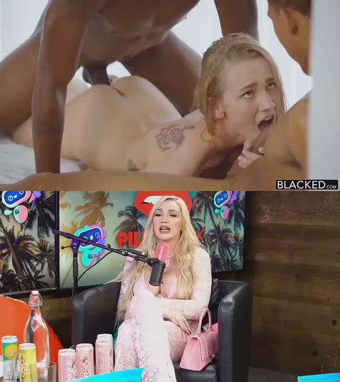 BBC BBC slut Babe Blacked Humiliation Interracial Kendra Sunderland MMF Pornstar Pronebone Porn GIF by manemane6