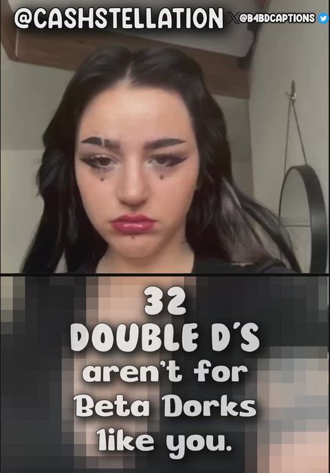 Maintain eye contact, Dork.