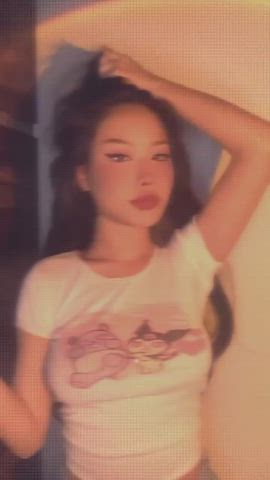 Asian Babe Big Tits Cute Huge Tits Tattoo Teen TikTok Porn GIF by populardick