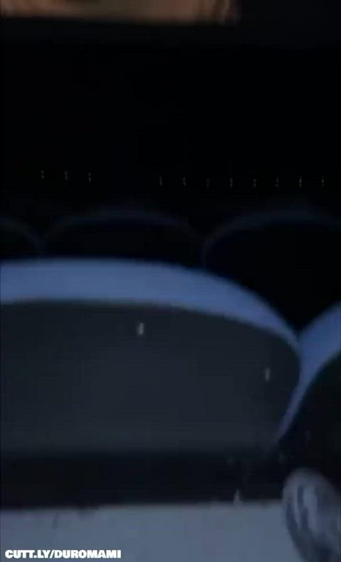 Amateur Blowjob Caught Cinema Cum In Mouth Public Sex Standing Doggy r/CaughtPublic Porn GIF by duromami