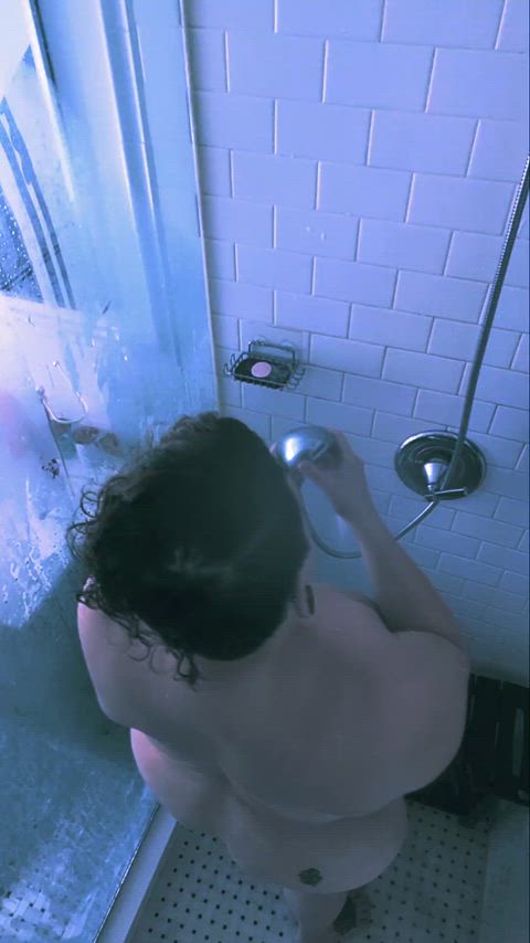 A fly in the corner of my shower...