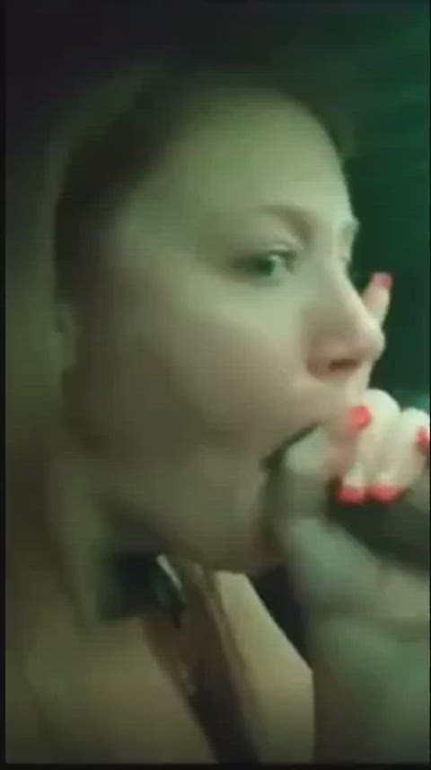 Amateur Big Dick Blonde Blowjob Cuckold Cumshot Homemade Hotwife Interracial MILF Porn GIF by jeffpitch