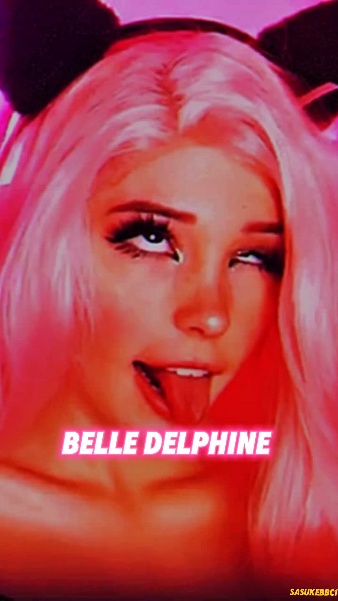 Ahegao Belle Delphine Cumshot Dildo