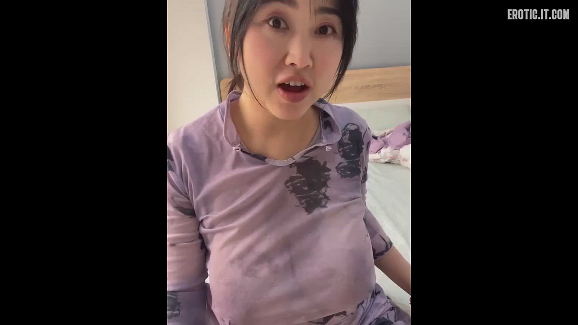 Asian, Big Tits, Bouncing Tits, Cum On Tits, Huge Tits, MILF