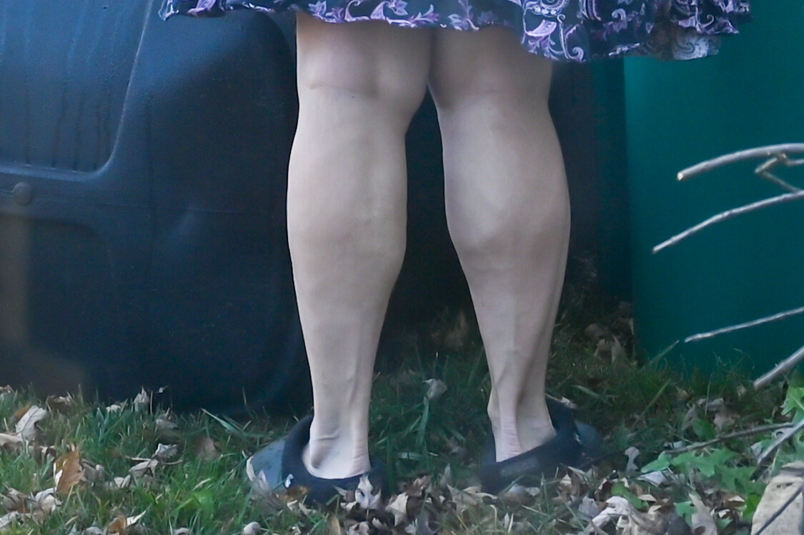 Male bbw legs muscles