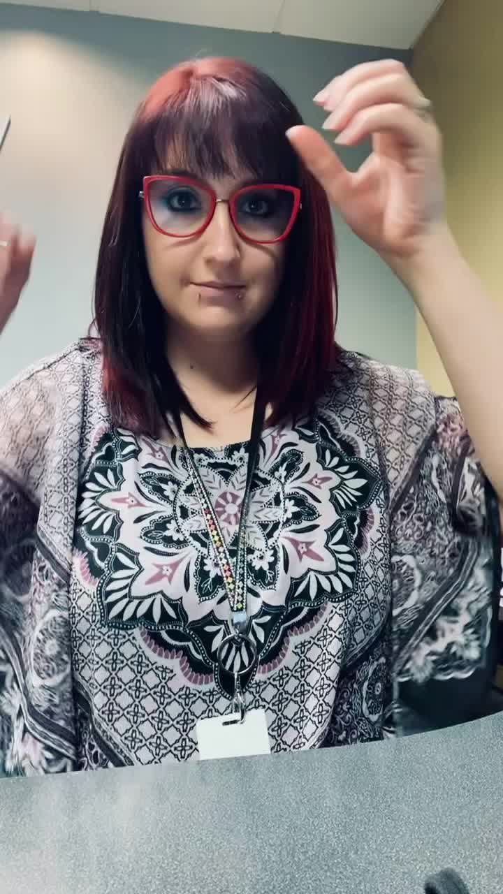 Thank goodness no one walked in. I’m the secretary! 🤓
