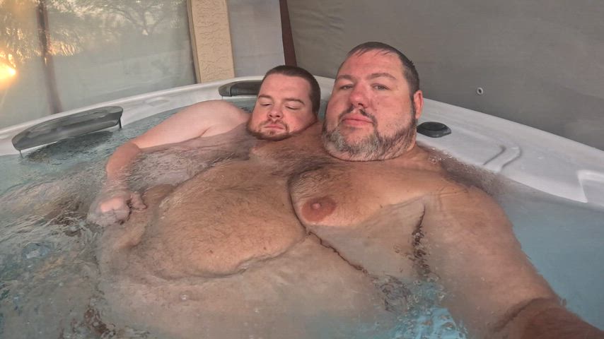 Underwater belly play as seen *under* the water. Enjoy. 😘