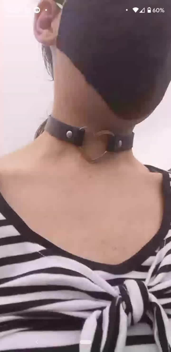 How I send out my slave sissy Jesse for a morning walk.