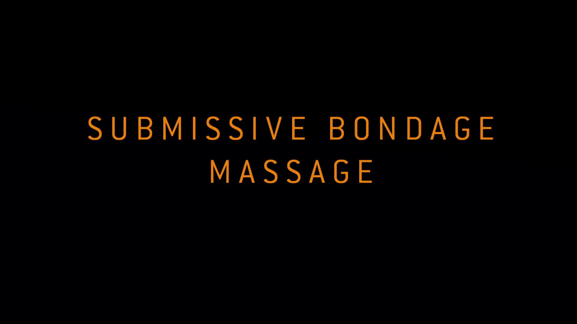 beautiful view of Charlotta - submissive bondage massage