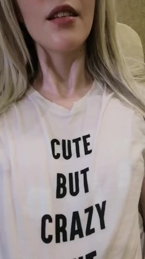 Do you think I'm cute but crazy but cute? 😘