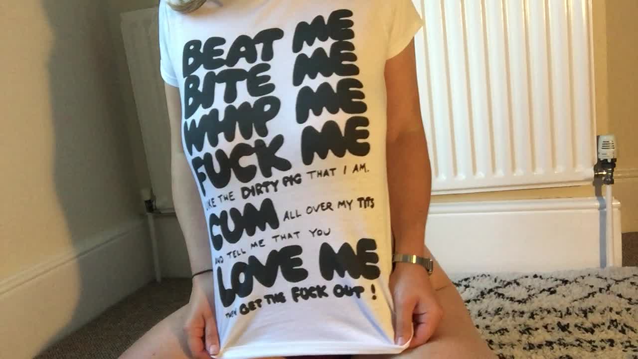 Most appropriate titty drop T-shirt??