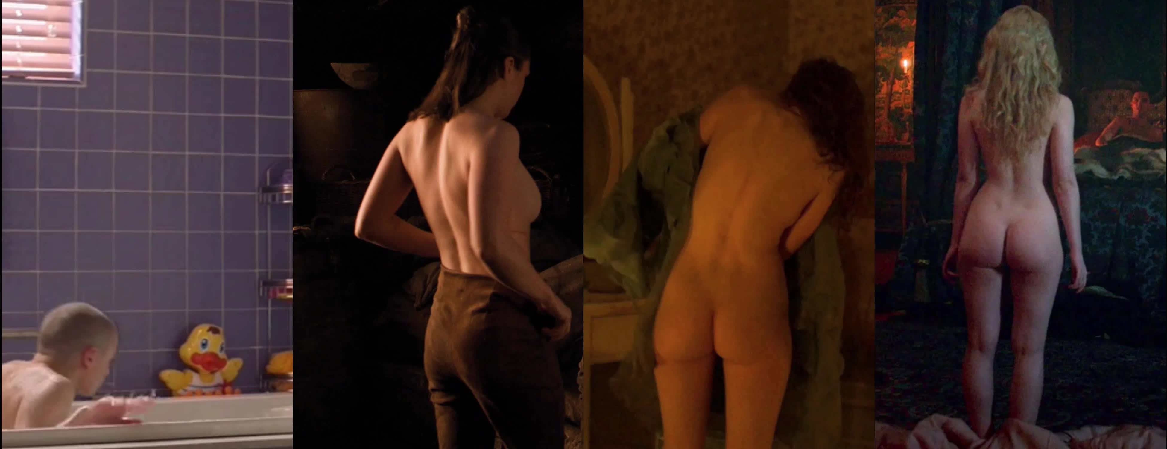 Joey King in The Act , Maisie Williams in Game of Thrones , Thomasin McKenzie in True History of the Kelly Gang , Elle Fanning in The Great