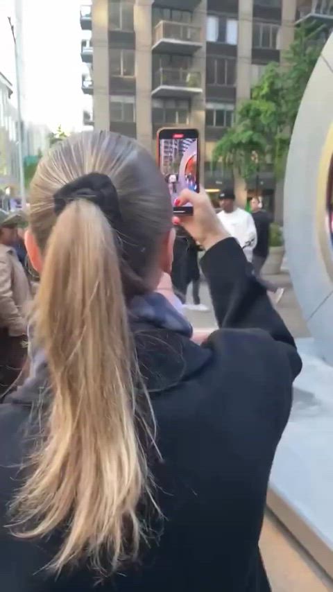 Portal between NY and Dublin