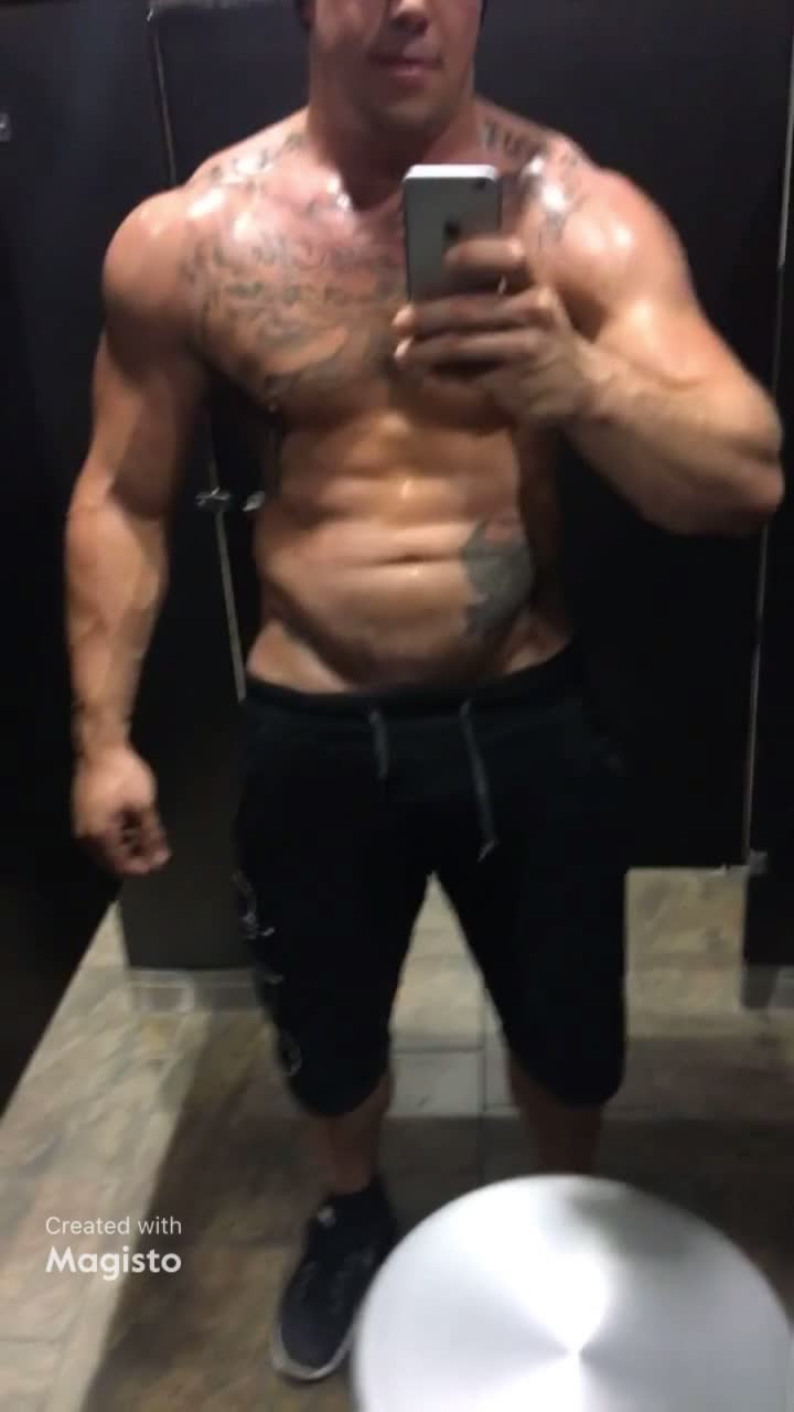 Big muscles, Big dick and Big veins running through all of them.