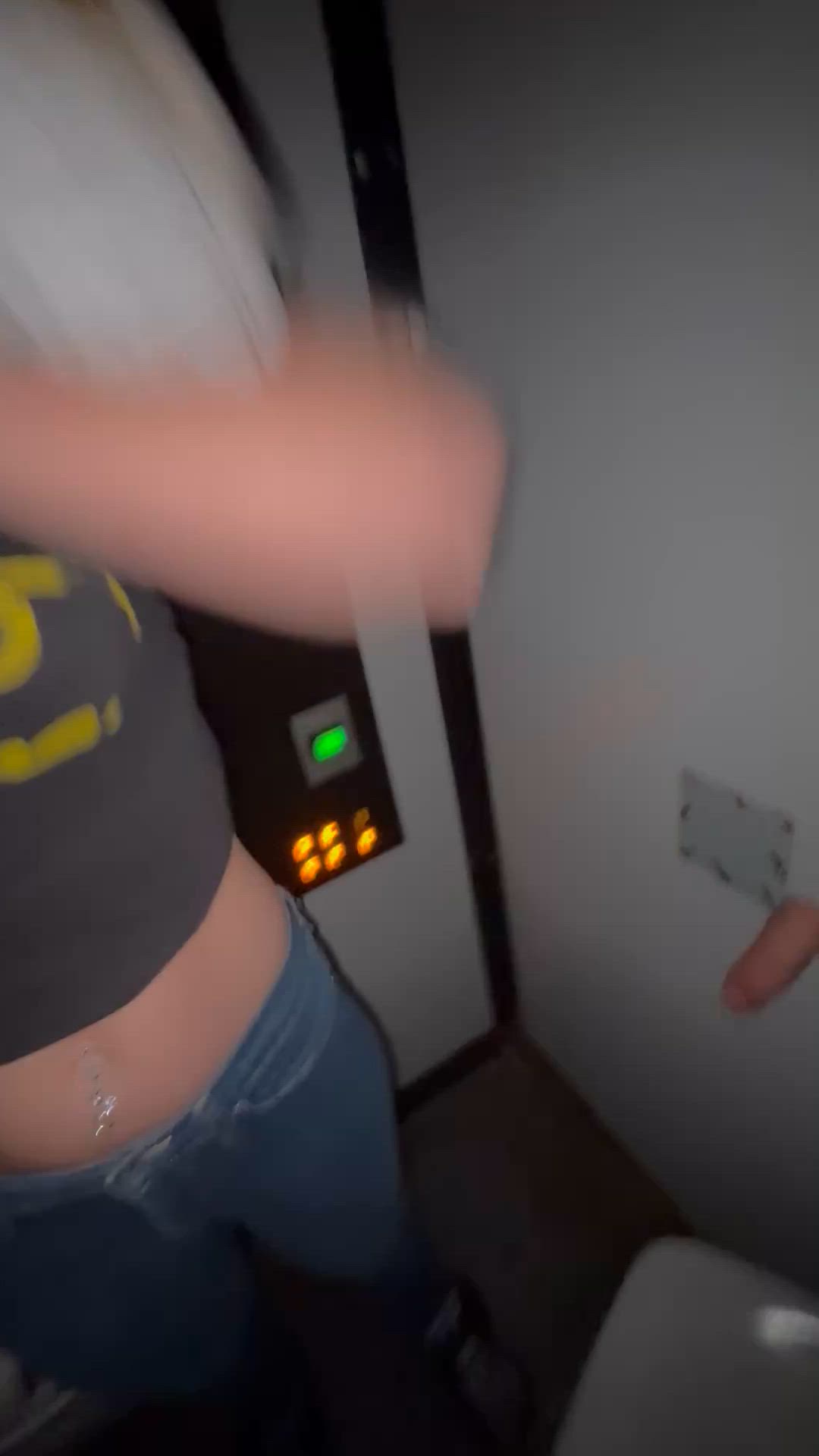 I couldn’t even get stripped down before the next stranger came through