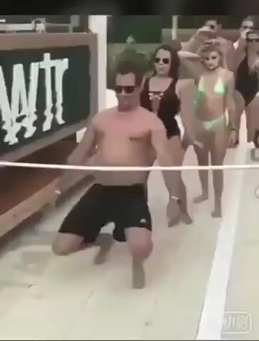 Wardrobe Malfunction at the Beach Party
