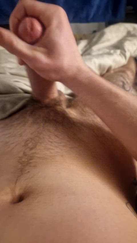Some moaning and a very creamy load (24)