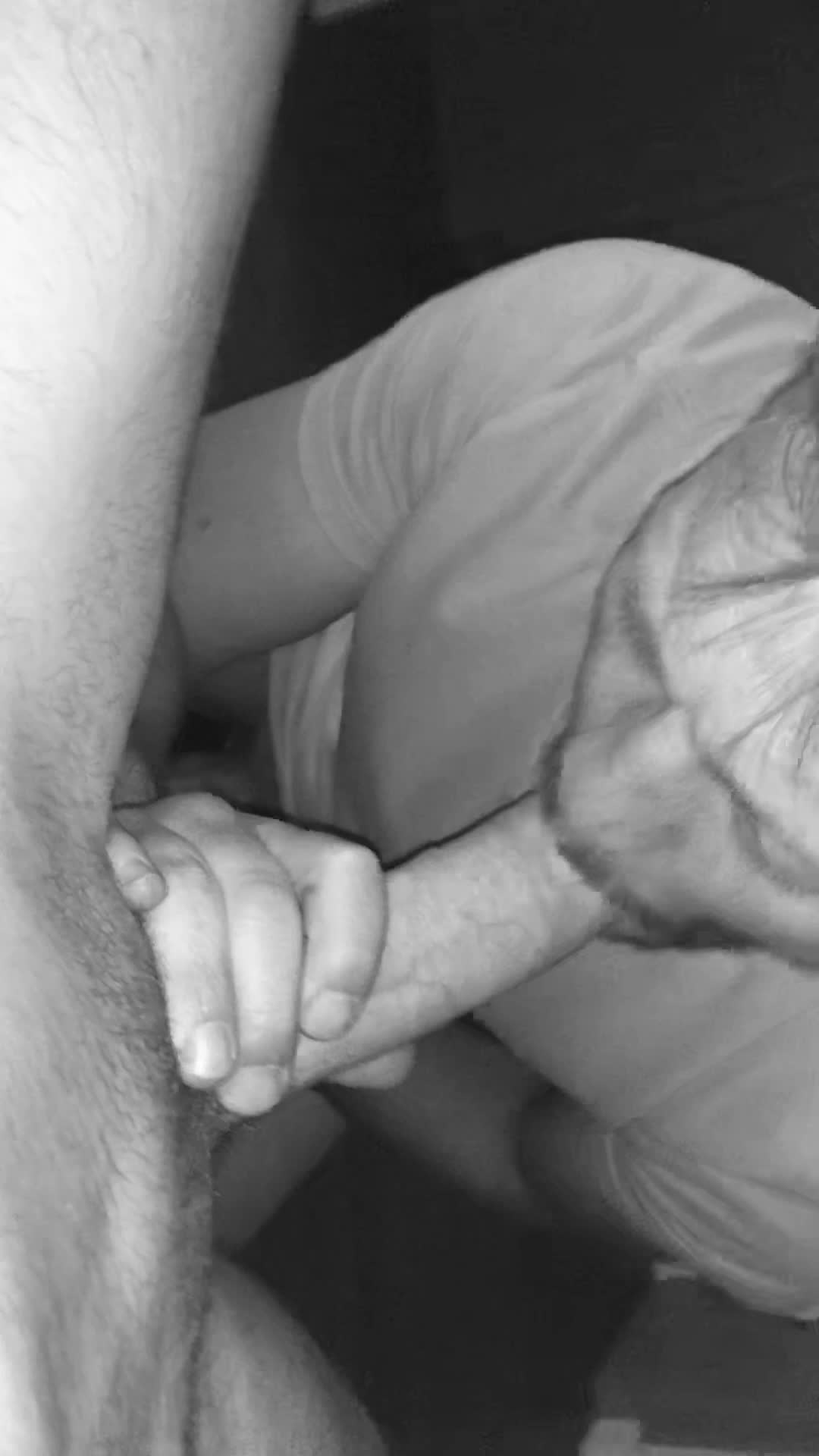 I love choking on a big dick btm before I pound his hole