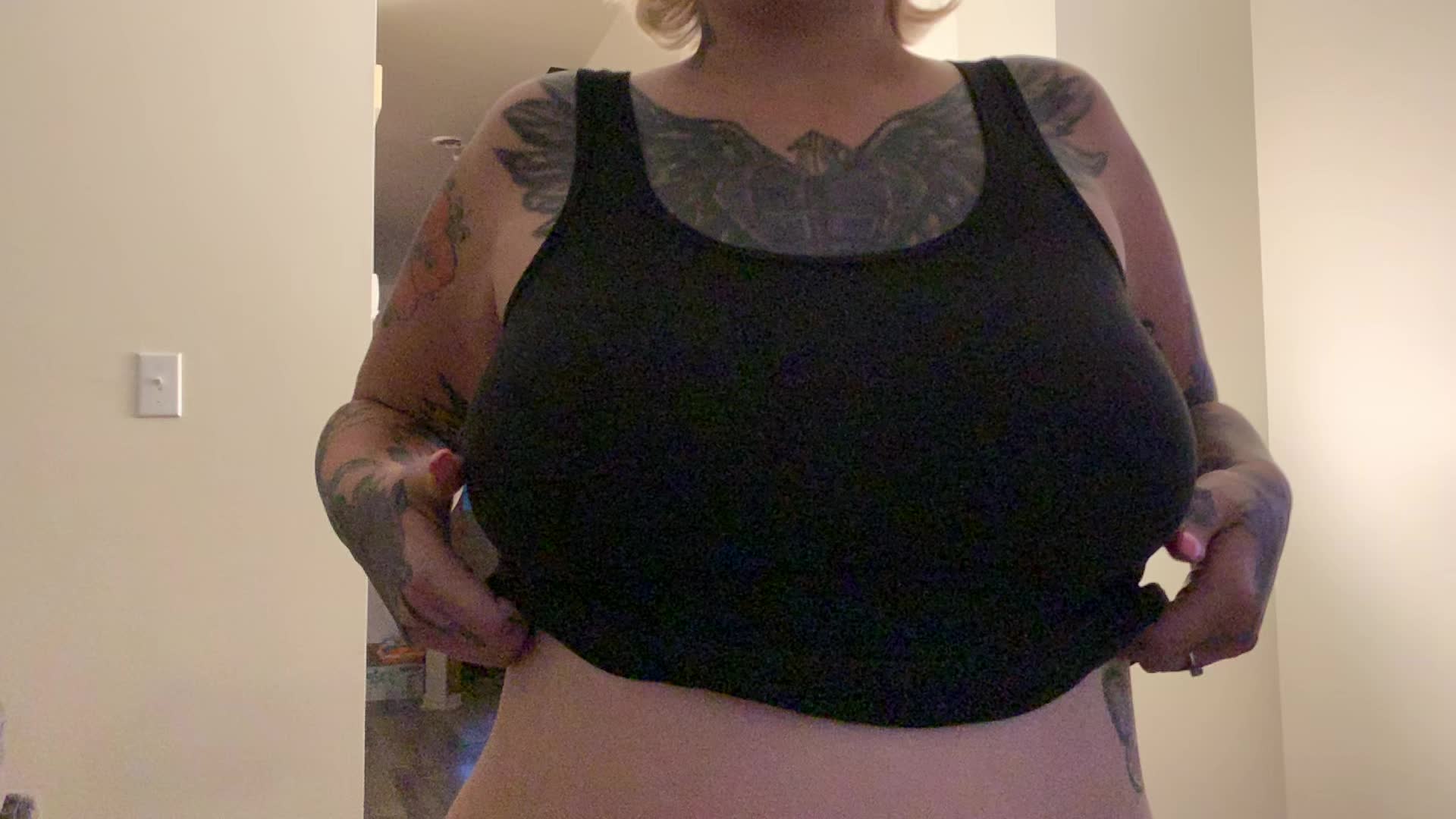First time doing a titty drop !
