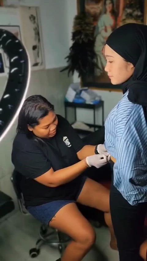 Muslim Girls' Different Piercings