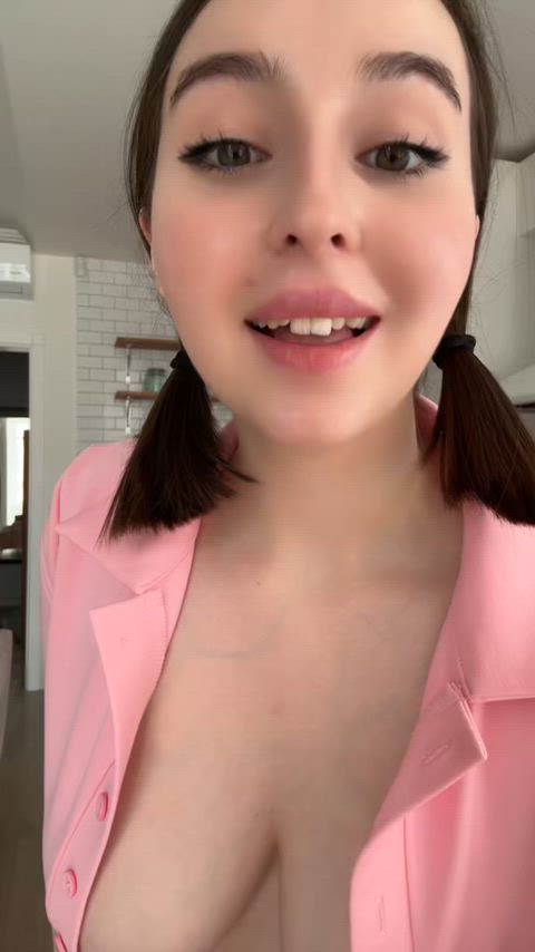Ass Big Tits Brunette Natural Tits OnlyFans Teen Tits Porn GIF by susanna