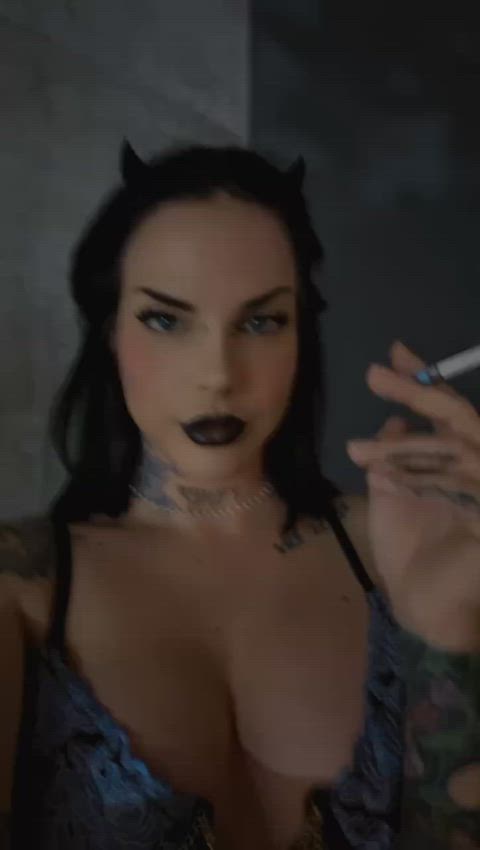 smoking because i needed something in my mouth