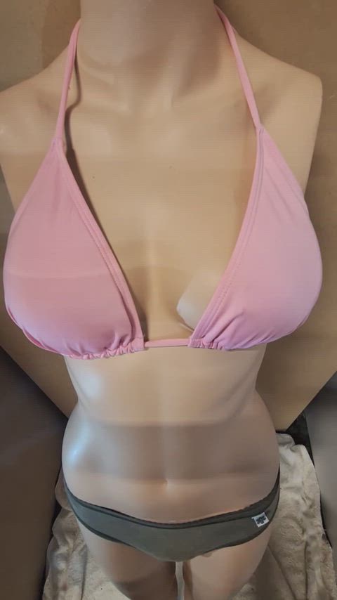 Touching and fucking my mannequin and cum on her panties from one of my irl's