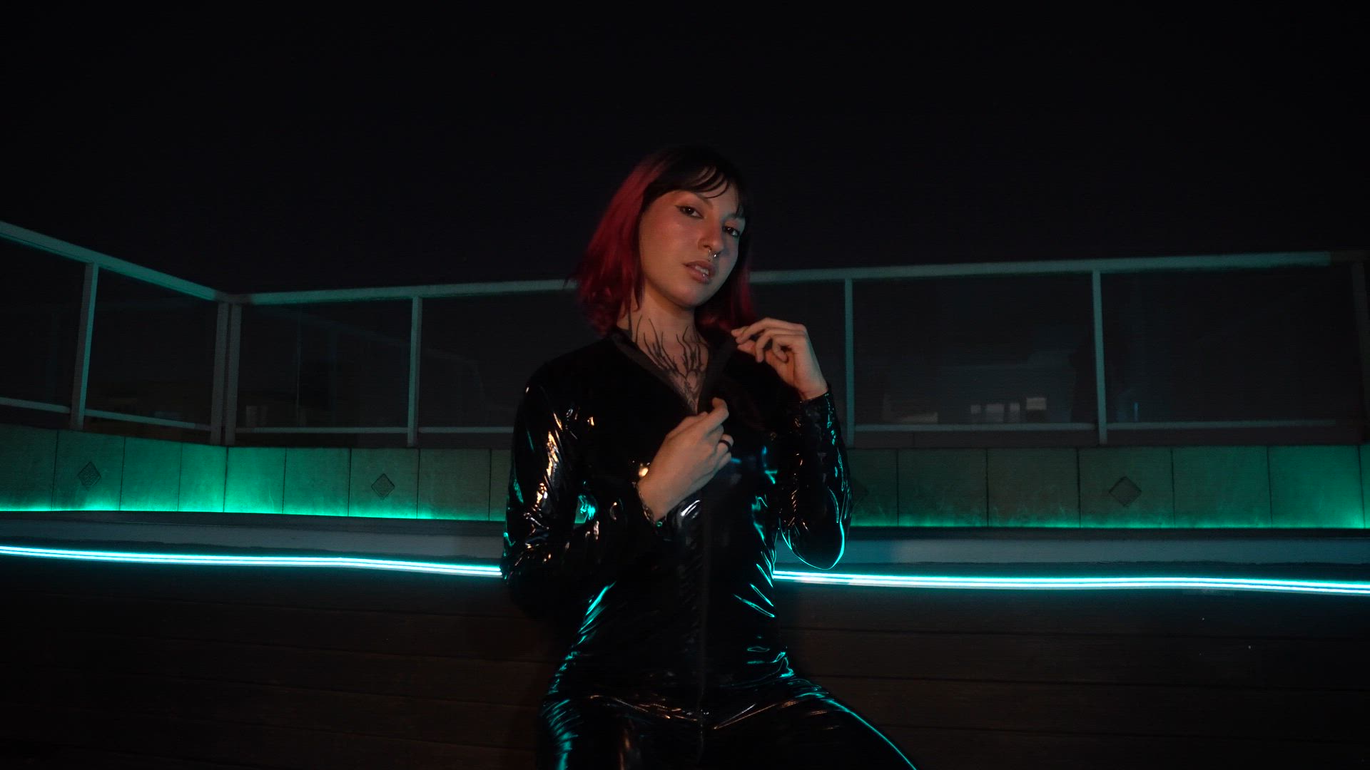 Alt, BDSM, Goth, Latex, Latina, Nipple Piercing