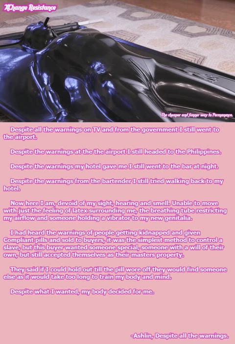 Ashlin, Despite all the warnings.