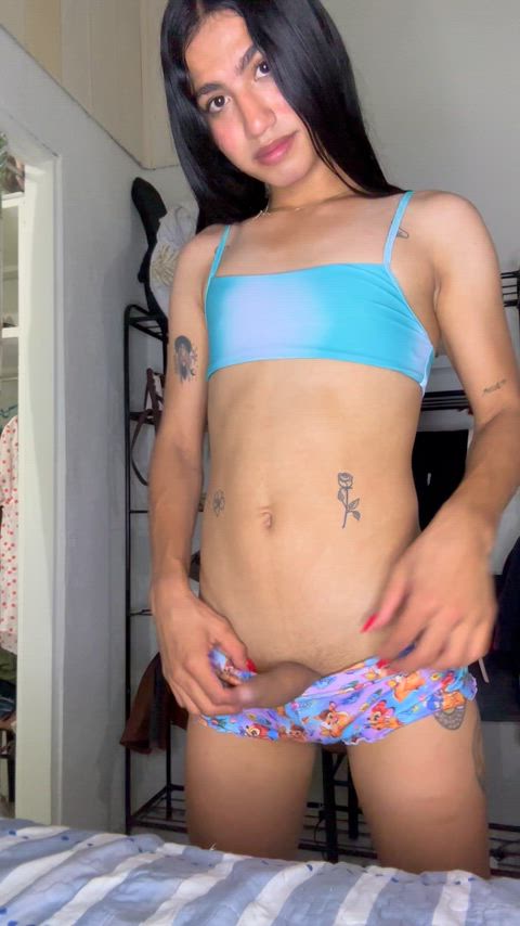 Hope you're not scared to suck me on the first date