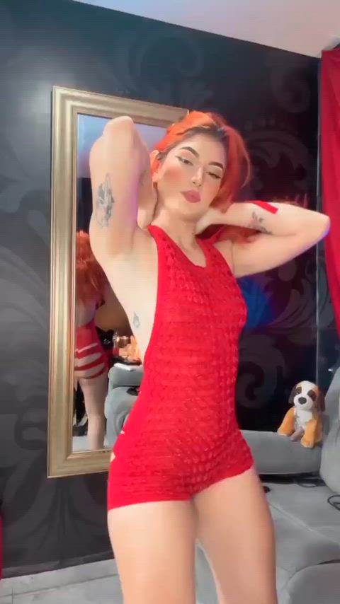 Is your tasty cock hard for me? 😈🍆 Let me now extract your delicious cum and place it on my huge ass! Online now come to mami 🔥🔥https://chaturbate.com/scarlethell/ thumbnail
